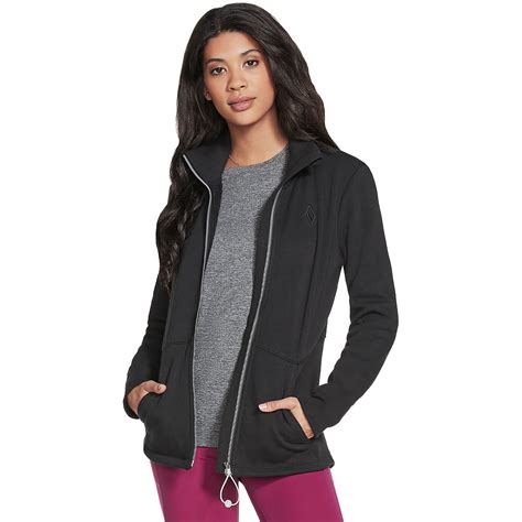 skechers go snuggle jacket|skechers fleece jacket.